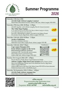 Programme 2026-2027 summer